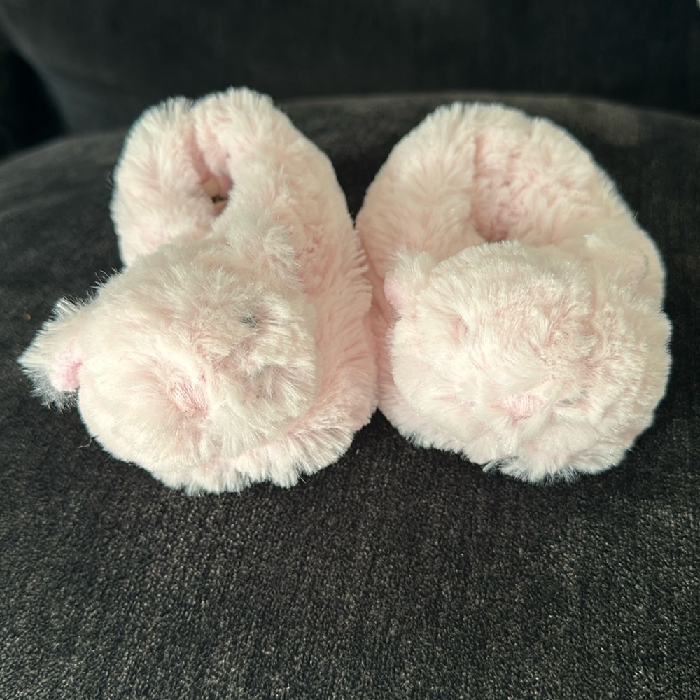 Pottery Barn Kids Kitty Slippers - 6-12M